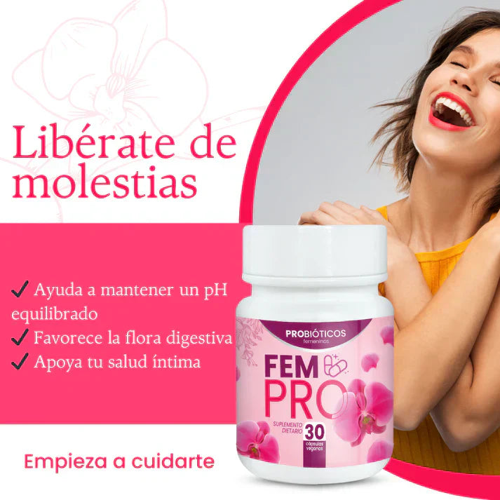 Probiotico Vaginal Femenino Fem Pro®