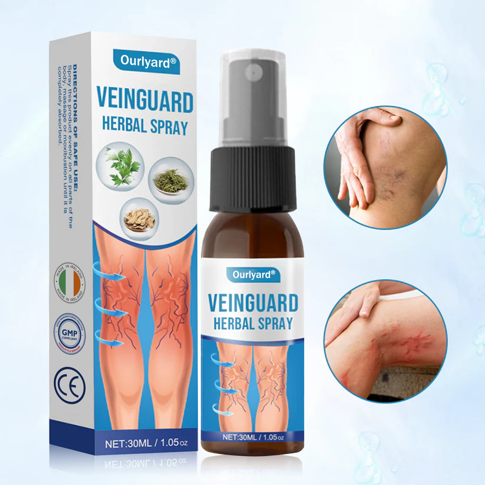 Ourlyard®/ Spray elimina las varices💦
