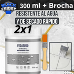 (2X1) Sellador Impermeabilizante Transparente con Durabilidad de 10 años