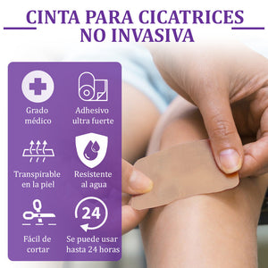 Flysmus® Cinta Nano-Heal: Adiós Cicatrices, Piel Radiante y Suave