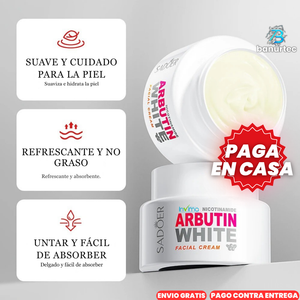 Oferta Especial: ArbutinWhite™  Crema Blanqueadora De Nicotinamida y Arbutina