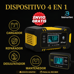Oferta Especial: AutoVolt™ – Recupera Baterías Descargadas en Minutos, Tecnología de Carga Inteligente