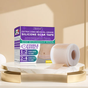 Flysmus® Cinta Nano-Heal: Adiós Cicatrices, Piel Radiante y Suave