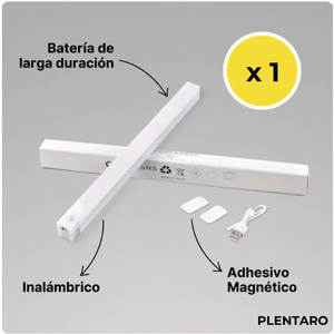 (2x1) Barra de Luz Led con Sensor de Movimiento 50CM