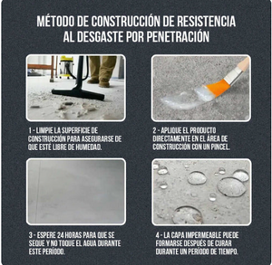 (2X1) Sellador Impermeabilizante Transparente con Durabilidad de 10 años