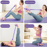 !PULL REDUCER! Banda de Ejercicios con Pedal (Mejora tu Cuerpo desde Casa)