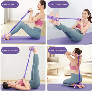 !PULL REDUCER! Banda de Ejercicios con Pedal (Mejora tu Cuerpo desde Casa)